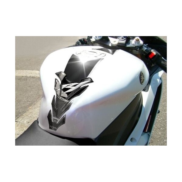 CARBON LOOK 3D gel ADHESIVES KIT for motorbikes compatible YAMAHA YZF R1 2004 - 2006