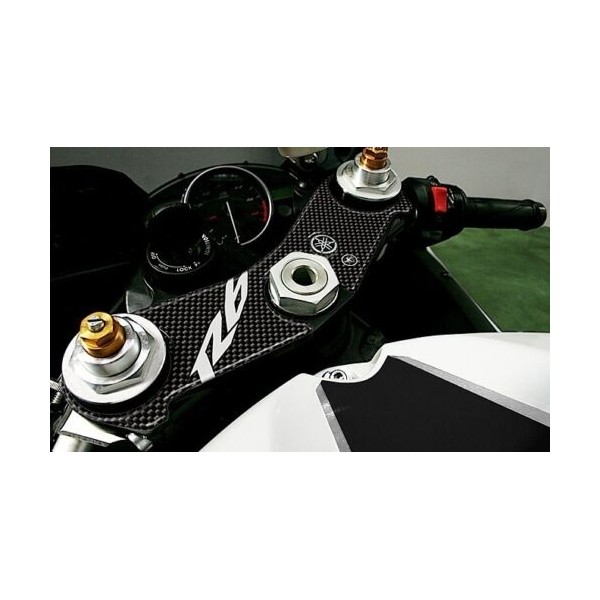 KIT ADESIVI in gel 3D CARBONIO per MOTO compatibili YAMAHA R6 dal 2006 al 2016 
