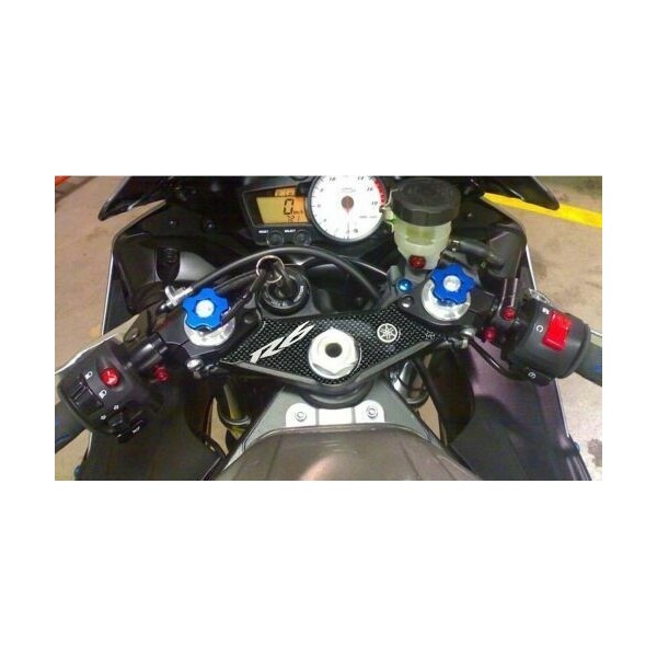 3D gel sticker kit for YAMAHA YZF R6 2003 - 2004 carbon look motorbikes