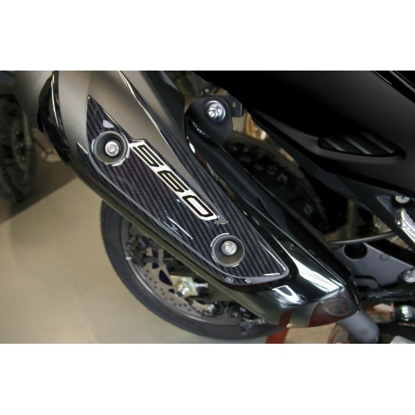 Kit ADESIVI in GEL 3D compatibili YAMAHA Tmax 560 2020-2021 CARBON LOOK-ARGENTO 