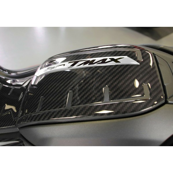 3D GEL ADHESIVE KIT compatible YAMAHA Tmax 560 2020-2021 CARBON LOOK-ARGENTO