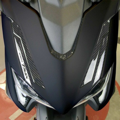 3D gel ADHESIVES KIT für FRONT PANEL SCOOTER kompatibel YAMAHA TMAX 560 2020-2021