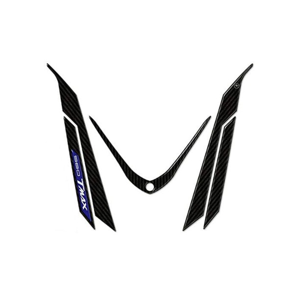 3D gel ADHESIVES KIT für FRONT PANEL SCOOTER kompatibel YAMAHA TMAX 560 2020-2021