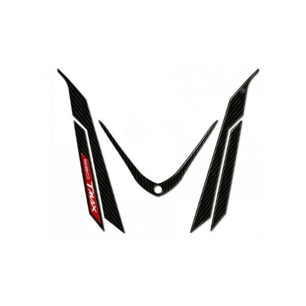 3D gel ADHESIVES KIT for FRONT PANEL SCOOTER compatible YAMAHA TMAX 560 2020-2021