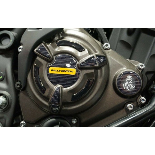 Kit adesivi in gel 3D protezioni carter moto compatibili Yamaha Tenere 700 Rally