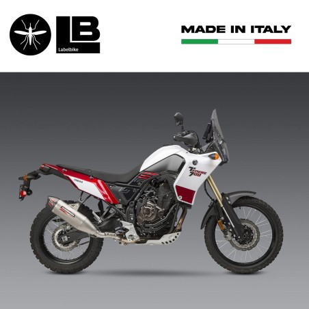Kit Adesivi In Gel 3D Protezioni Laterali Moto Compatibili con Yamaha Tenere 700