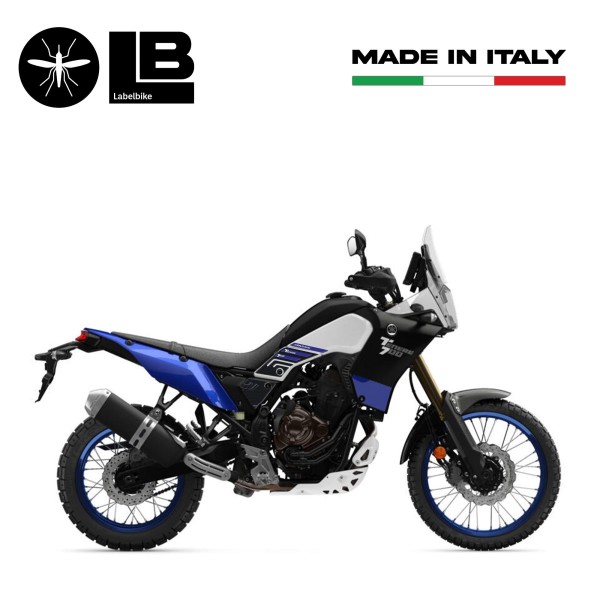 Kit Adesivi In Gel 3D Protezioni Laterali Moto Compatibili con Yamaha Tenere 700
