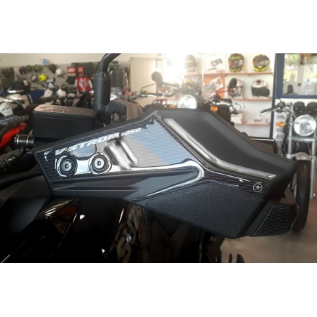 KIT 3D GEL ADHESIVES PROTECTION HANDLE PARTS motorbike compatible SUZUKI V-STROM 1050