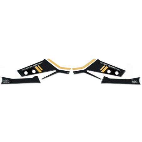 KIT 3D GEL ADHESIVES PROTECTION POIGNEE PIECES moto compatible SUZUKI V-STROM 1050