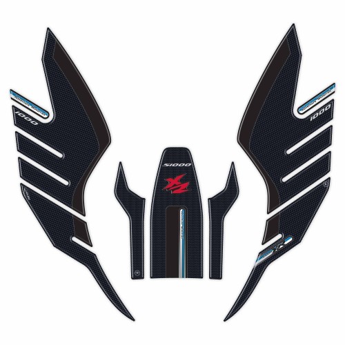 Kit pegatinas 3D gel protector depósito moto compatible BMW S1000XR 2020-2021