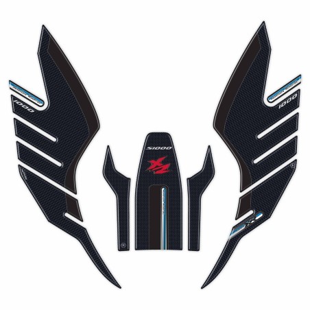 Kit pegatinas 3D gel protector depósito moto compatible BMW S1000XR 2020-2021