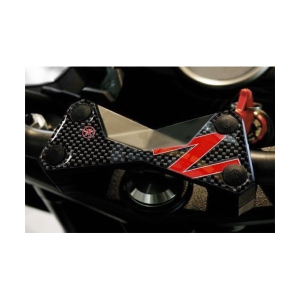 KIT ADESIVI IN GEL 3D Z750 Z1000 compatibile per MOTO KAWASAKI Z 750-1000 ROSSO