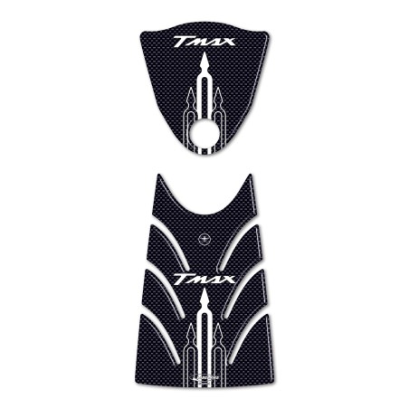 KIT ADESIVI in RESINA 3D Compatibile T max PROTEZIONE YAMAHA Tmax 500 2008-2011