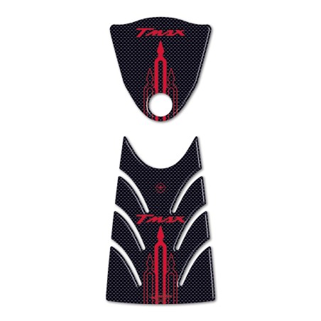 KIT ADESIVI in RESINA 3D Compatibile T max PROTEZIONE YAMAHA Tmax 500 2008-2011