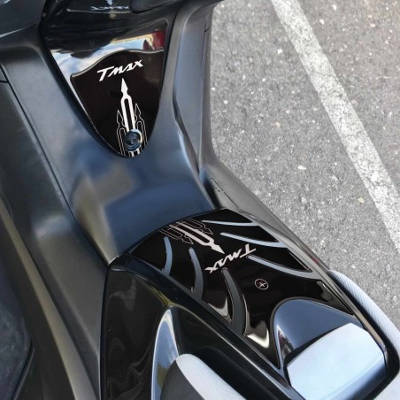 KIT ADESIVI in RESINA 3D Compatibile T max PROTEZIONE YAMAHA Tmax 500 2008-2011