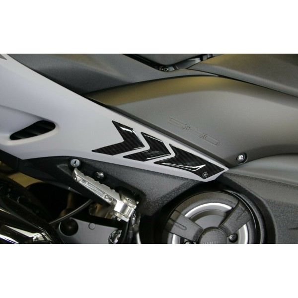 KIT ADHESIVO 3D RESINA compatible YAMAHA Tmax 560 2020-2021 CARBON LOOK-ORO