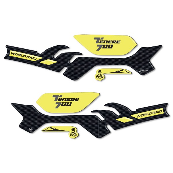 3D Harz Aufkleber Kit Hand Wachen Motorrad kompatibel Yamaha Tenere 700