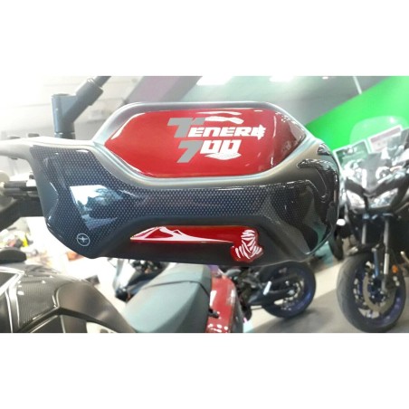 3D resin sticker kit hand guards motorbike compatible Yamaha Tenere 700