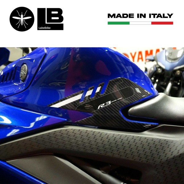 3D Harz Aufkleber Kit Protektoren für Motorrad kompatibel Yamaha YZF R3 2019-2025
