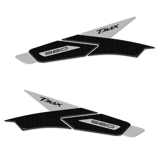 Kit adesivi in resina gel 3D per boomerang compatibili con Yamaha Tmax 2022-2025 2