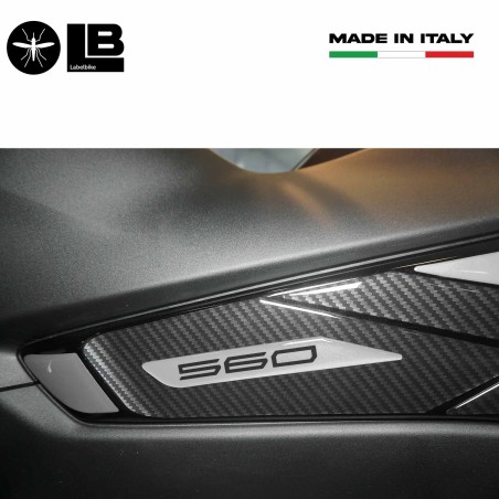 Kit adesivi in resina gel 3D per boomerang compatibili con Yamaha Tmax 2022-2025