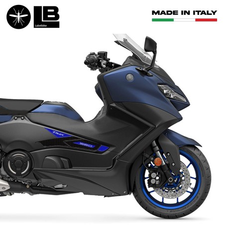 Kit adesivi in resina gel 3D per boomerang compatibili con Yamaha Tmax 2022-2025