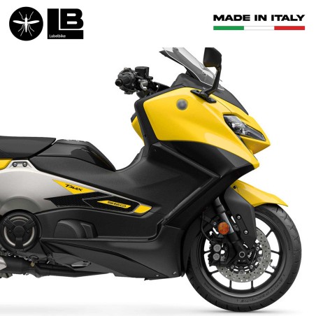 Kit adesivi in resina gel 3D per boomerang compatibili con Yamaha Tmax 2022-2025