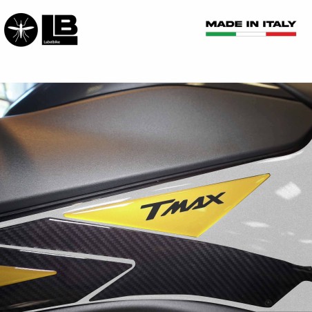 Kit adesivi in resina gel 3D per boomerang compatibili con Yamaha Tmax 2022-2025