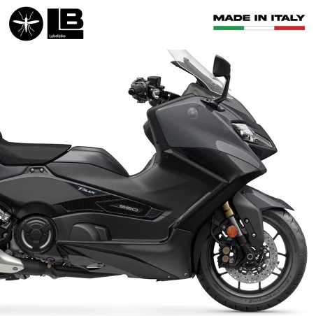 Kit adesivi in resina gel 3D per boomerang compatibili con Yamaha Tmax 2022-2025