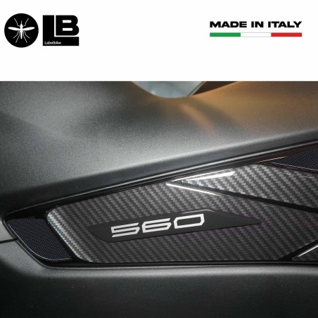 Kit adesivi in resina gel 3D per boomerang compatibili con Yamaha Tmax 2022-2025