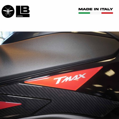 Kit adesivi in resina gel 3D per boomerang compatibili con Yamaha Tmax 2022-2025