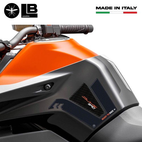 Kit adesivi resina 3D protezioni serbatoio per moto compatibili con KTM 890 Duke 2