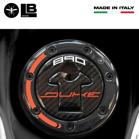 Kit adesivi resina 3D protezioni serbatoio per moto compatibili con KTM 890 Duke