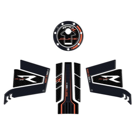kit ADESIVI resina 3D PROTEZIONI SERBATOIO per moto compatibili KTM 890 DUKE R