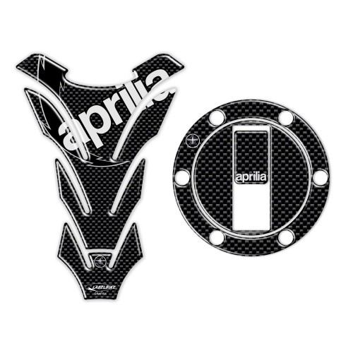 CARBON 3D RESIN CARBON TANK PROTECTION ADHESIVE/STICKERS KIT pour APRILIA MOTORCYCLE 2