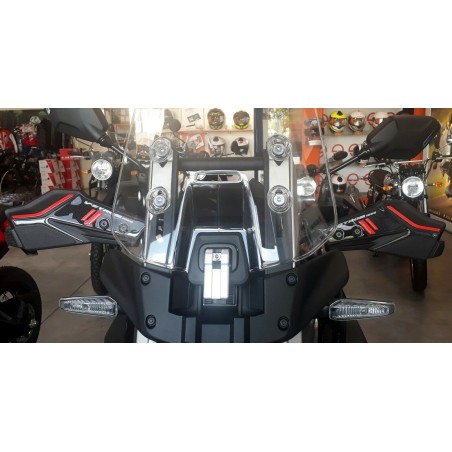 KIT completo adesivi 3d per moto  compatibili SUZUKI V-STROM 1050 vstrom arancio