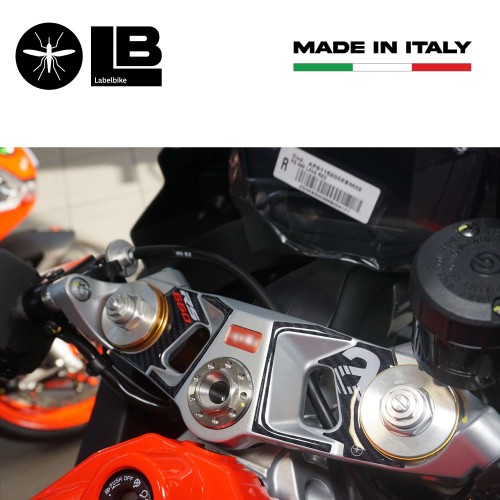 Kit completo de adhesivos 3D para motos compatibles con Aprilia RS 660 amarillo 2020-25 2