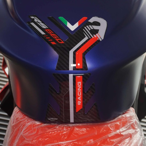 Kit complet d'autocollants 3D pour motos compatibles avec Aprilia RS 660 rouge 2020-2025