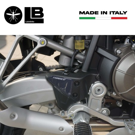 Complete 3D sticker kit for motorbikes compatible with Aprilia Tuareg 660 yellow 2022