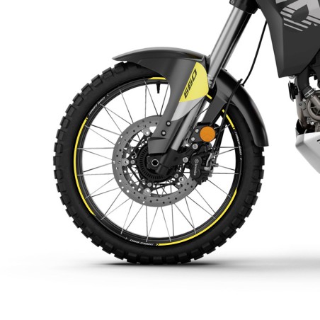 Kit completo adesivi 3D per moto compatibili con Aprilia Tuareg 660 giallo 2022