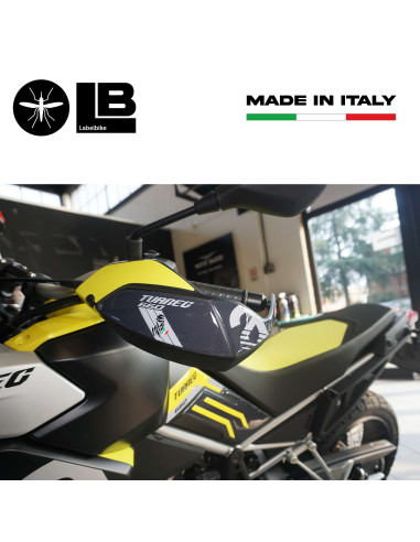 Kit completo de adhesivos 3D para motos compatibles con Aprilia Tuareg 660 amarillo 2022