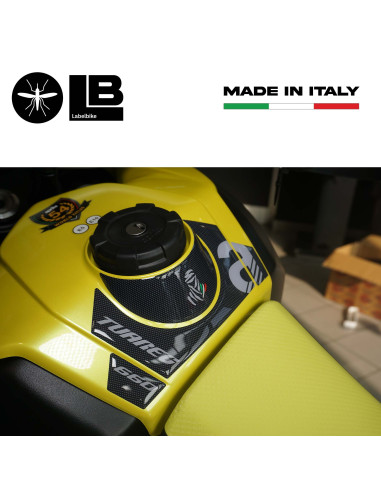 Kit completo adesivi 3D per moto compatibili con Aprilia Tuareg 660 giallo 2022