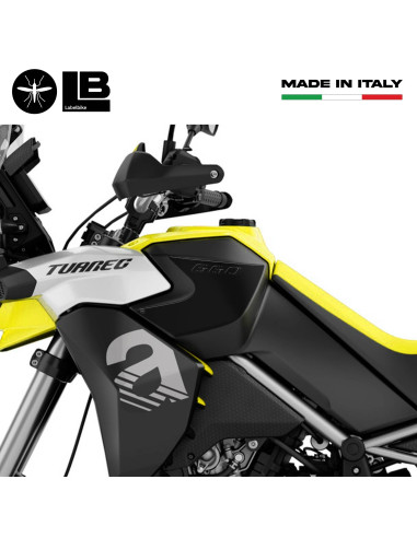 Kit completo adesivi 3D per moto compatibili con Aprilia Tuareg 660 giallo 2022