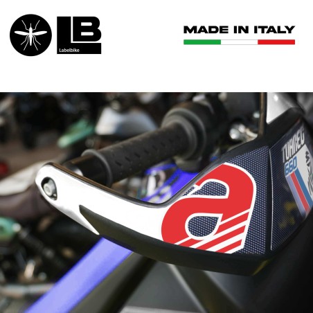 Kit completo adesivi 3D per moto compatibili con Aprilia Tuareg 660 Indaco 2022