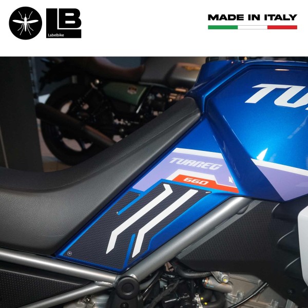 Kit completo de pegatinas 3D para moto compatible con Aprilia Tuareg 660 Indigo 2022