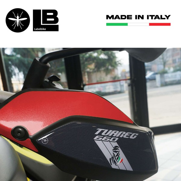 Kit completo de adhesivos 3D para motos compatibles con Aprilia Tuareg 660 rojo 2022