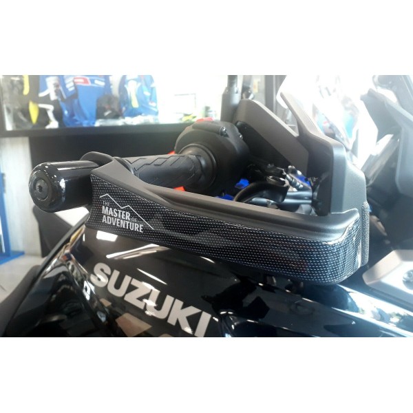 KIT COMPLETO ADHESIVOS 3D PARA MOTO COMPATIBLE SUZUKI V-STROM 1050 - AMARILLO