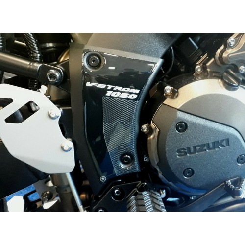 Kompletter 3d Aufklebersatz für Motorräder kompatibel SUZUKI V-STROM 1050 vstrom silber 2