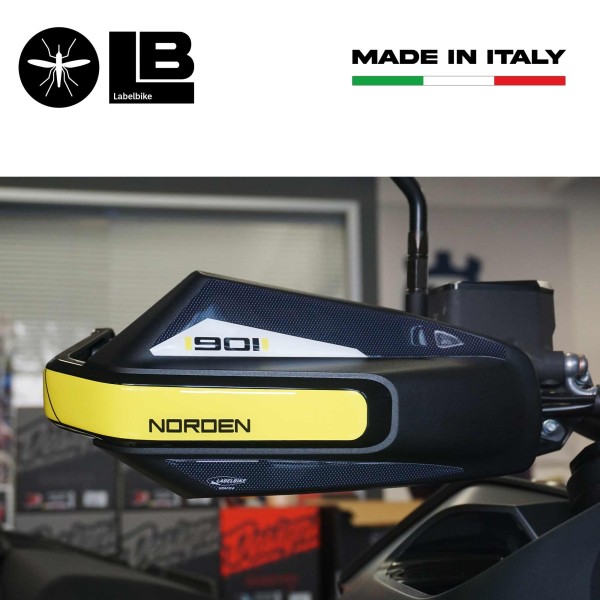 Kit completo adesivi 3D Protezioni per moto compatibili con Husqvarna Norden 901