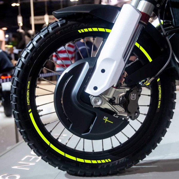 Kit completo de adhesivos 3D Protectores de moto compatibles con Husqvarna Norden 901